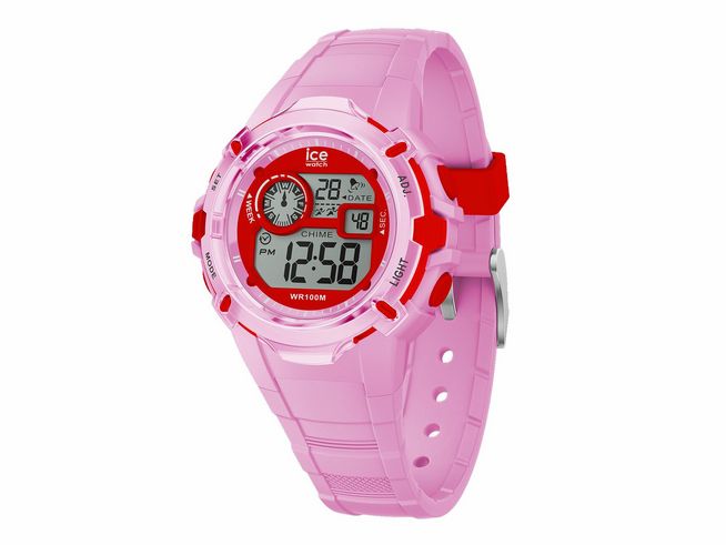 Ice Watch Uhr 023268 - ICE digit explorer Rosa Rot - Rosa Rot - Small