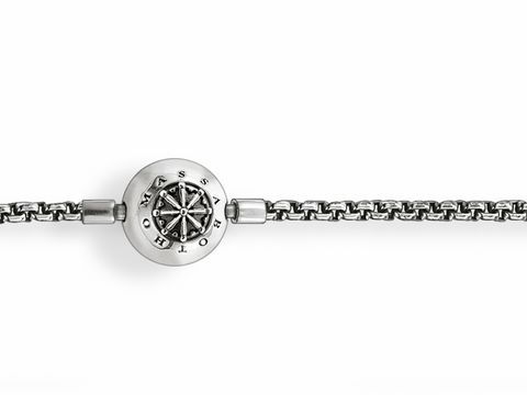 Thomas Sabo Karma Beads - KK0002-001-12-L60 Kette - 60 cm Silber geschwärzt