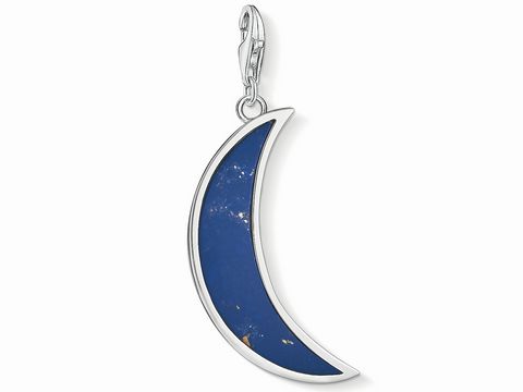 Thomas Sabo - Y0006-771-1 - Charm-Anhänger - Sichelmond - blau