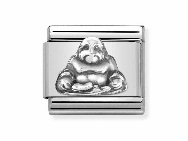 Nomination 330101 52 - Steling Silber Classic - Buddha - Edelstahl