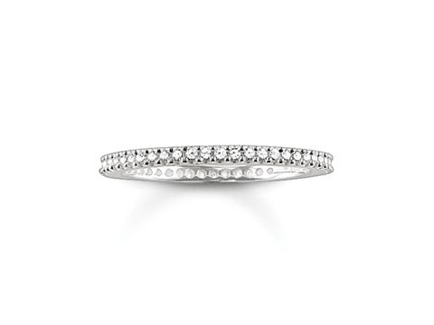 Thomas Sabo - Ring TR1980-051-14-52 Silber + Zirkonia - Gr. 52