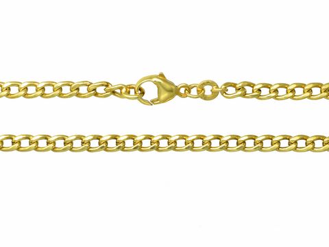 Gold Kette - Panzer - 333 Gold - 40,5 cm