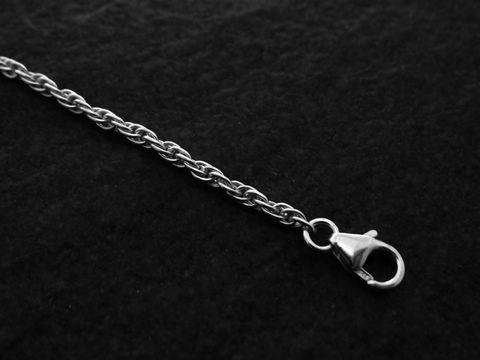 Sterling Silber 21cm Armband & Fußkettchen - 1,5 mm