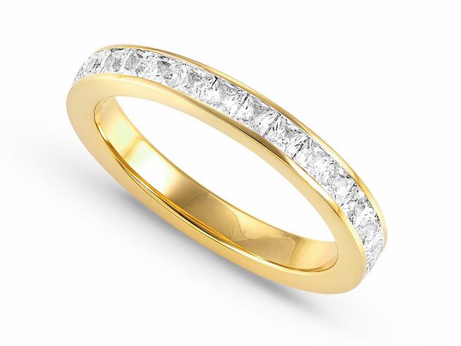 Nomination Carismatica Ring 240908 01 - Gelbgold vergoldet - Zirkonia Weiß - Gr. 11