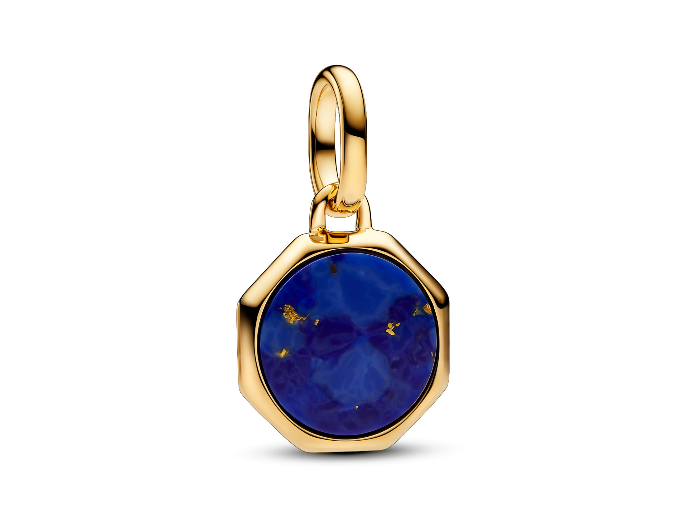 Pandora Me 763388C01 Blauer Mini Charm - Gelbgold vergoldet - syn. Lapis