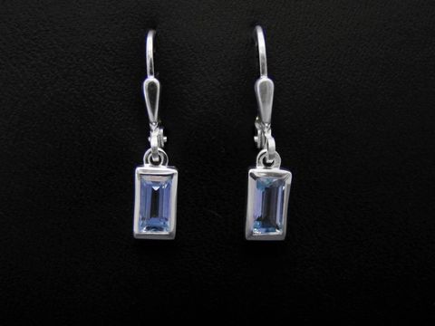 Ohrringe - Blue Dreams - Sterling Silber - BLAUTOPAS