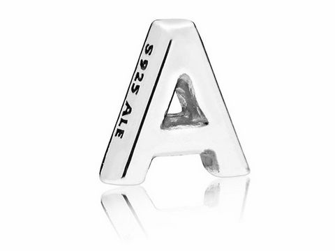 PANDORA - 797318 - Letter A Petite - Buchstabe A - Medaillon-Elemente