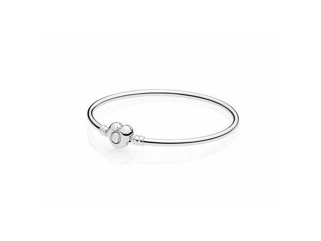 Pandora 596268-15 - Pandora Herzverschluss Armreif - Sterling Silber - 15 cm