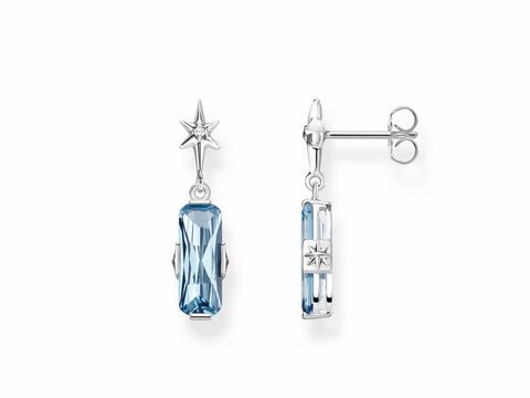 Thomas Sabo Ohrringe H2107-644-1 Ohrstecker - Silber - blau