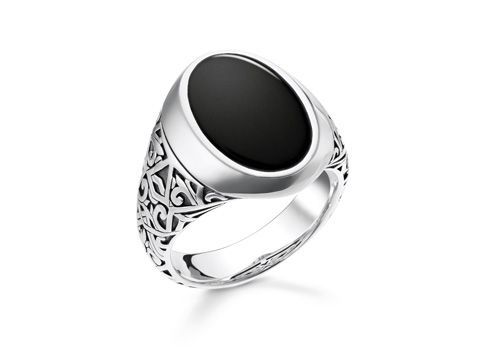 Thomas Sabo TR2242-698-11-56 Ring - Silber - schwarz - Gr. 56