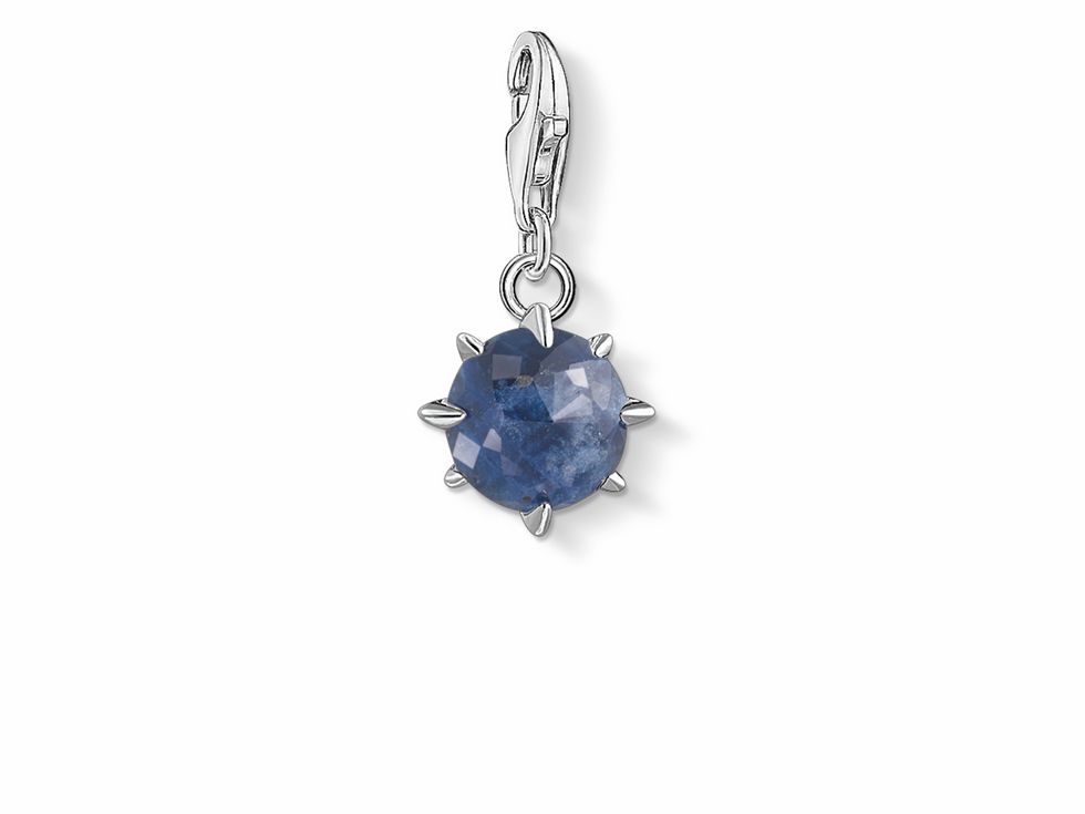 Thomas Sabo Charm-Anhänger 1785-957-1 - Geburtsstein - Monatsstein blau - September