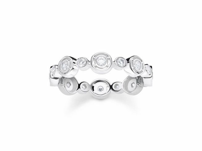 Thomas Sabo TR2256-051-14-58 Ring - Silber + Zirkonia - weiß - Gr. 58