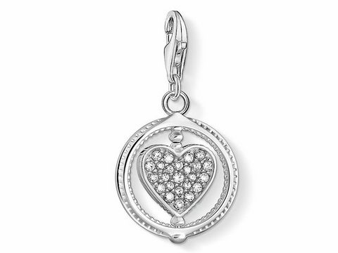 Thomas Sabo charm - 1858-051-14 - Herz - Silber - Zirkonia