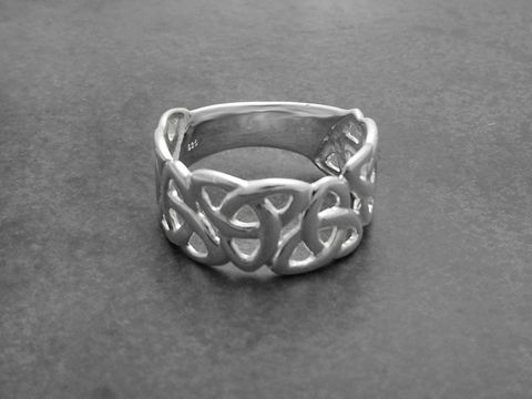 Triade Ring Celtic - 925 Sterling Silber - Größe 56