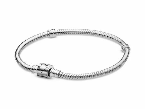 Pandora - Silber - 598816C00-20 - Armband mit Zylinder Verschluß - Schlangenkette - 20 cm