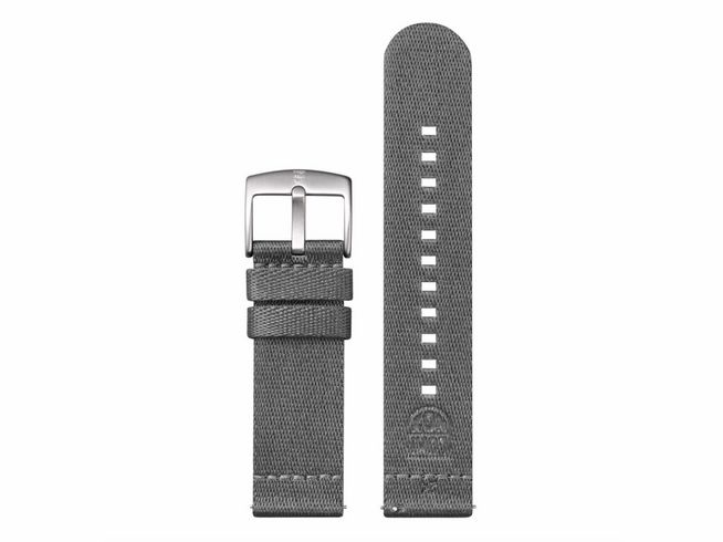 Luminox Uhren Nylonarmband FNX.2405.80Q.K - Nylon Grau - 24 mm