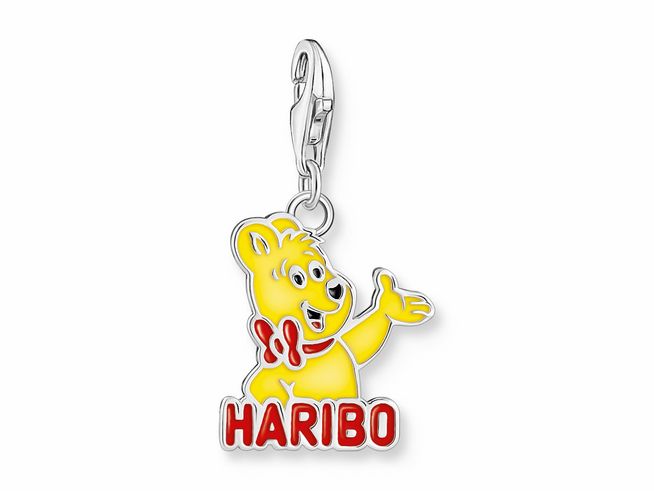 Thomas Sabo 2180-664-7 Charm-Anhänger HARIBO - Goldbär - Silber gesch. & Kaltemail - mehrfarbig