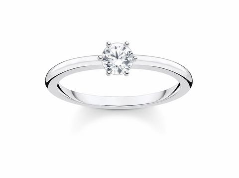 Thomas Sabo - TR2313-051-14-56 - Ring Gr. 56 - Silber - Zirkonia - Klar