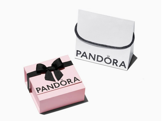 Pandora Premium Gift Box in Rosa PINK - Geschenk-Umverpackung - 12 cm