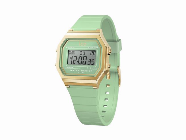 Ice Watch Uhr ICE digit retro - Lagoon green 022060 Small - Mintgrün