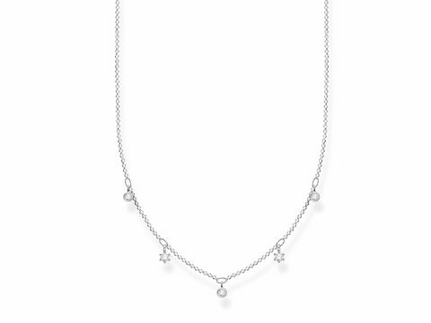 Thomas Sabo Charming Collection - KE2071-051-14-L45v - Kette - 40-42,5-45 cm - Silber - Zirkonia - Klar