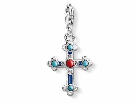 Thomas Sabo - 1466-335-7 - Charm-Anhänger -Kreuz- Silber