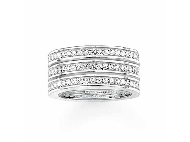 Thomas Sabo Ring - TR1970-051-14-54 - Silber - Zirkonia - Gr. 54