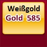 Weißgold 585