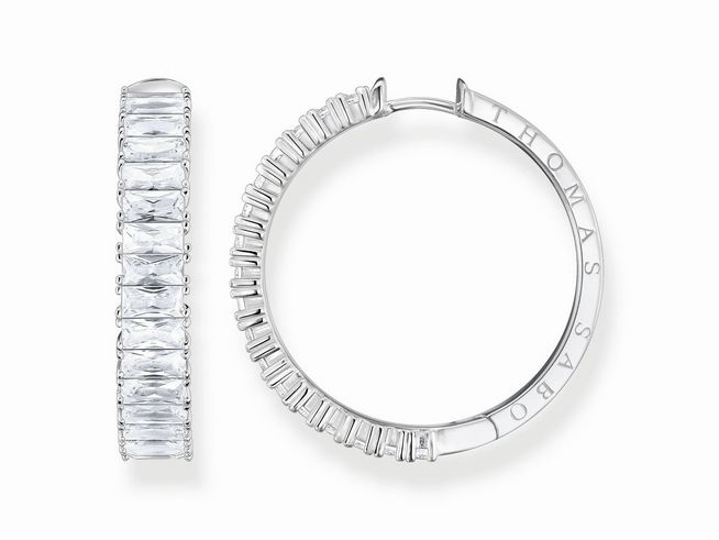 Thomas Sabo Creole 1 Stückn CR683-051-14 Sterling Silber - Zirkonia