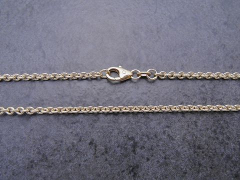 Kette - Anker - Gold - 50 cm - 2,3 x 2,3 mm