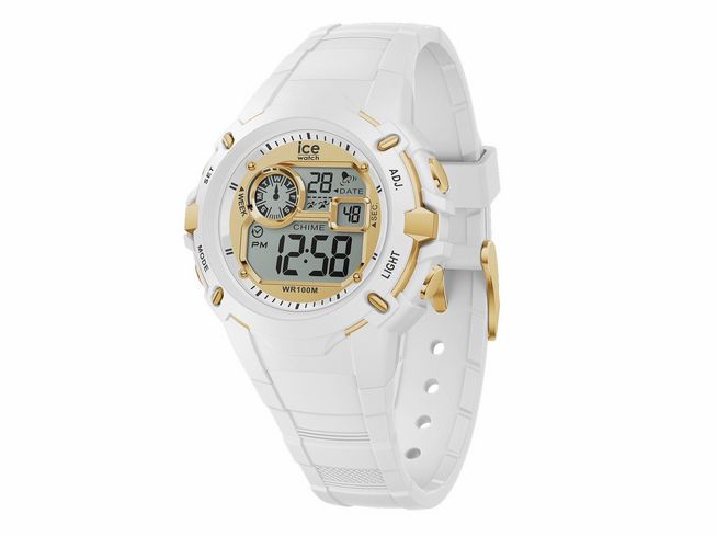 Ice Watch Uhr 023266 - ICE digit explorer Weiß Gold - Weiß Gold - Small