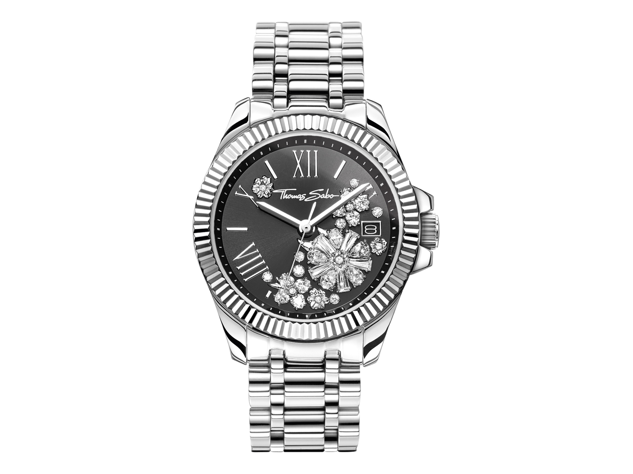 Thomas Sabo WA0421-201-201-33 mm Divine Flower Damenuhr