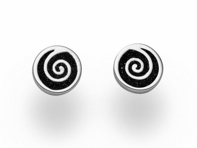 DUR Ohrring Spirale 2.0 - O5215 - Sterling Silber -