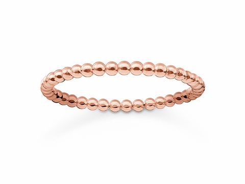 Thomas Sabo TR2122-415-12-48 - Ring - Gr. 48 - Silber vergoldet Roségold