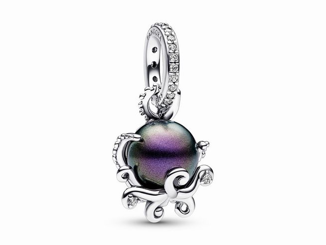 Pandora Disney 792684C01 Arielle die Meerjungfrau Ursula Charm-Anhänger - Sterling Silber