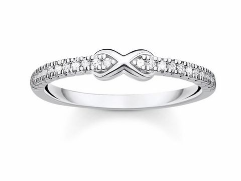 Thomas Sabo - TR2322-051-14-52 - Ring Gr. 52 - Silber - Zirkonia - Klar