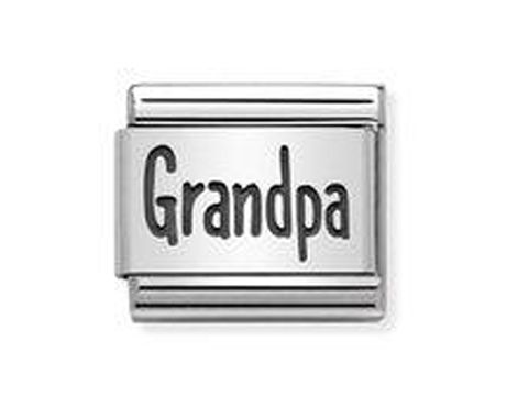 Nomination - 330102 45 Plättchen - Composable Classic - GRANDPA