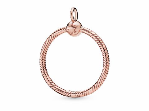 Pandora 388256 - Medium - Mittlerer Roségold Verg. Anhänger für Ketten für charms