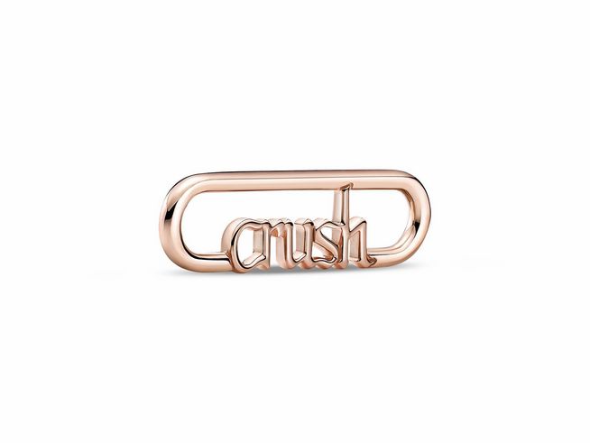 Pandora ME Styling Crush Wort-Glied - 780080C00 - Roségold vergoldet