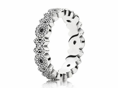 PANDORA 190926CZ-50 - Silber - Zirkonia Ring - XOXOXOXO Gr.50