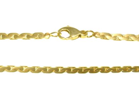 Goldkette Ankerkette vierkant Gold 333 Länge 40cm 2,5mm