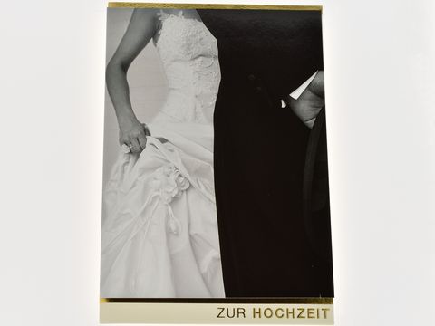 Hochzeitskarte - Brautpaar