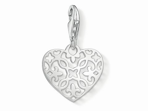 Thomas Sabo - 1497-001-12 - Charm-Anhänger Ornament Herz - Silber