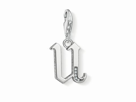 Thomas Sabo - 1601-643-21 - Charm-Anhänger Buchstabe -U- Silber