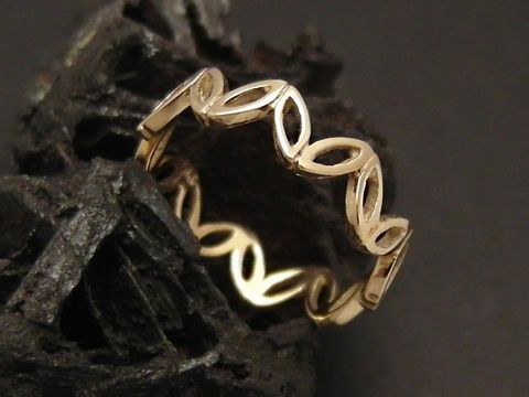 Ring Gold - nostalgisch - Gr. 58