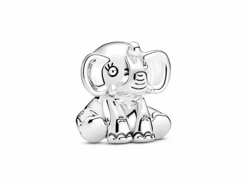 Pandora Friends - Charm - Ellie der Elefant - Silber - 799088C00