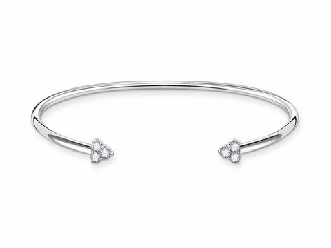 Thomas Sabo Charming Collection - AR105-051-14-L17,5 - Armreifen - 17,5 cm - Silber - Zirkonia - Klar