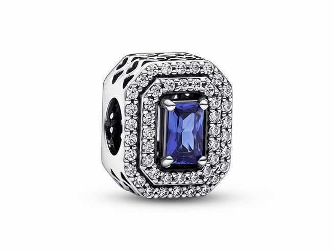 Pandora charm 792385C01 - Sterling Silber - Steinmix - Blau