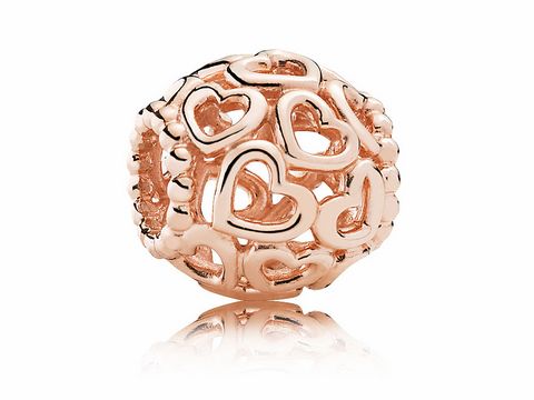 PANDORA - 780964 - Herzstrudel - Charm - PANDORA Rose