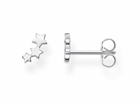 Thomas Sabo Charming Collection - H2142-001-21 - Sterne - 1 Stück Ohrstecker - Ohrring - Silber